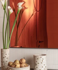 CDMX Design CONFETTI MARBLE STUD BOWL