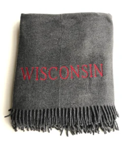 A Soft Idea COLLEGE SPIRIT THROW | DOUBLE FRAME | CH EXCLUSIVE THE HOME