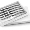 Capdeco/BIA Cordon Bleu FLATWARE LE THIERS STEAK KNIVES MATTE SILVER 6PC SET