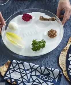 Apeloig Collection ACRYLIC SEDER PLATE JUDAICA