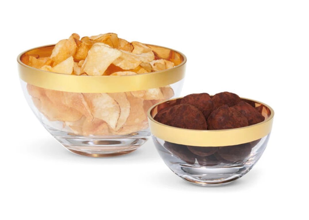 GABRIEL CRYSTAL BOWL | 2 SIZES | AERIN