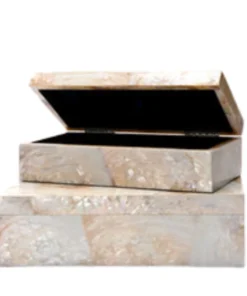 Made Goods THE HOME PALMA SHELL BOX | SMALL