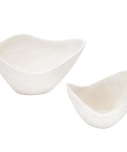 Two's Company ORGANIC MARBLE EFFECT BOWL | SMALL