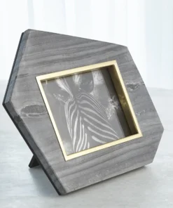 Global Views THE HOME GREY STONE HORIZONTAL FRAME | 5x7