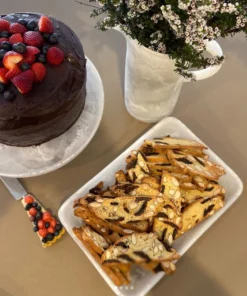 Nashi Home SWIRL RESIN RECTANGLE TRAY | WHITE | VARIOUS SIZES