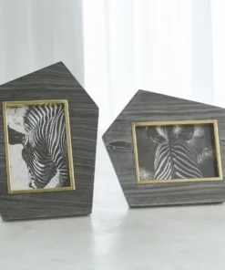 Global Views THE HOME GREY STONE HORIZONTAL FRAME | 5x7