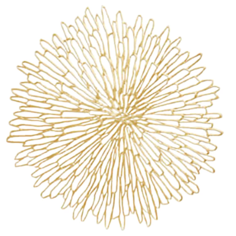 Chilewich THE TABLE BLOOM PLACEMAT GILDED