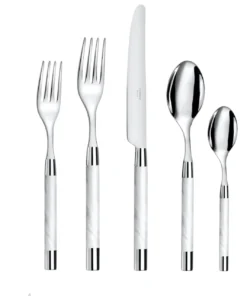 Capdeco CONTY 5-PIECE FLATWARE WHITE