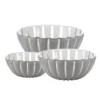 Guzzini THE SUMMER SHOP GLAZE BOWLS GREY