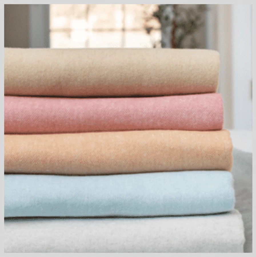 Lands Downunder ITALIAN HERRINGBONE THROWS | VARIOUS COLORS THE HOME