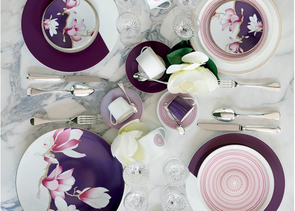 Haviland /Daum USA Inc. MAGNOLIA DINNERWARE | HAVILAND