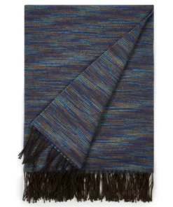Missoni Home MISSONI ALVARO THROW BLUE THE HOME