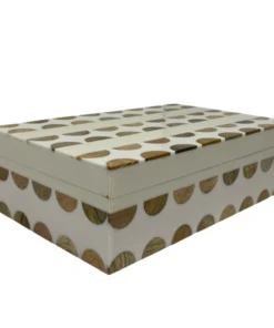 Jot International THE HOME DEVIN RESIN & WOOD BOX