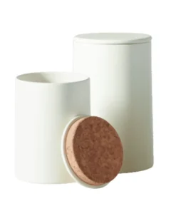 Global Views BOXES & STORAGE ENCIRCLE CANISTERS WITH CORK LID