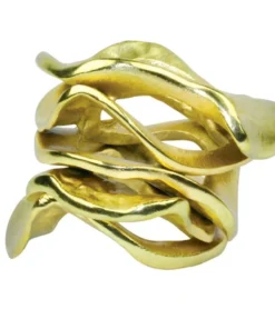 Kim Seybert FLUX NAPKIN GOLD