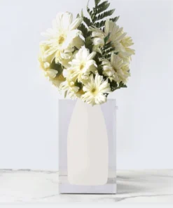 JR William THE HOME CHESTER BUD VASE | WHITE