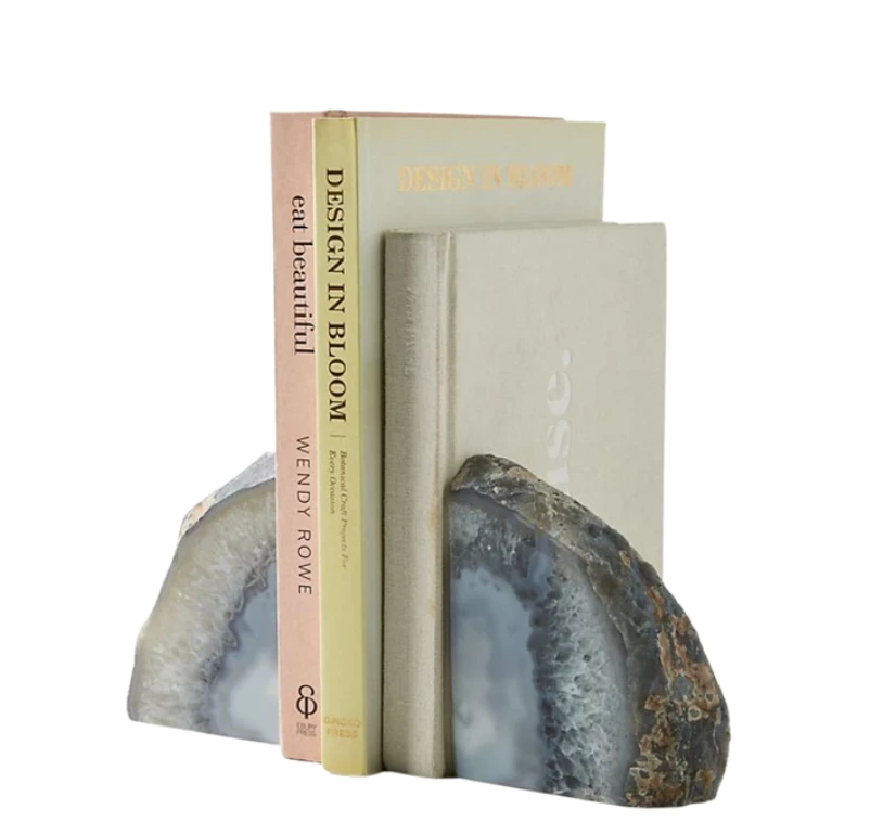 Olympus / Bartky Minerals AGATE BOOKENDS | NATURAL | X LARGE