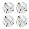 Kiyasa/Twig THE TABLE MARBLE VENICE FOG CANAPÈ PLATE SET