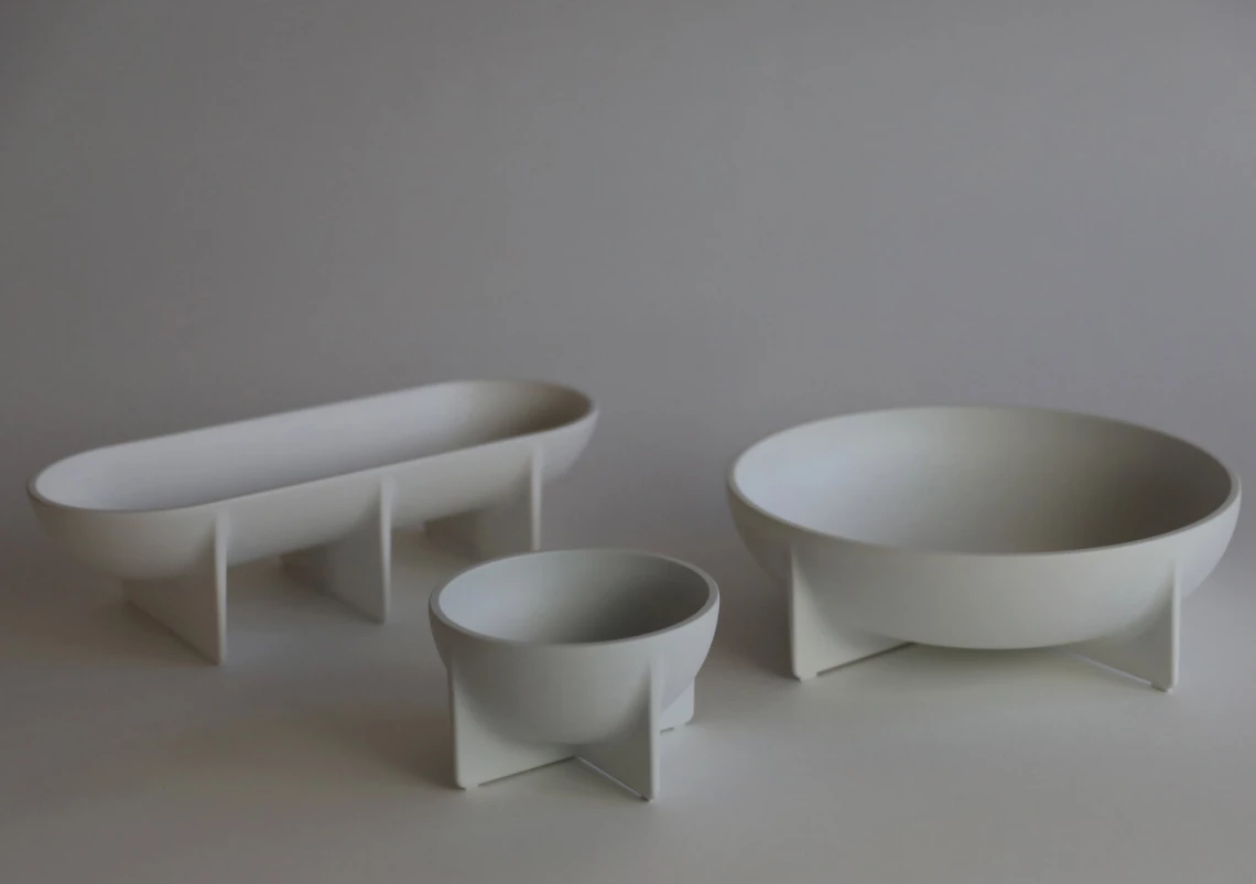 FS Objects STANDING BOWLS ROUND | LARGE THE HOME