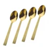 Godinger (GOD) HARRINGTON SPOON SET | GOLD | 4PC