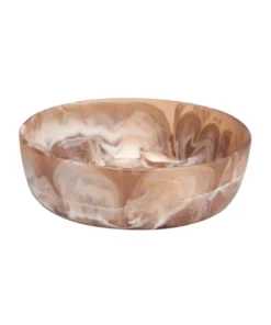 Blue Pheasant HUGO BROWN SERVING BOWL | SMALL