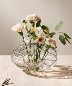 Orrefors Kosta Boda BLOOM METAL VASE | WIDE THE HOME