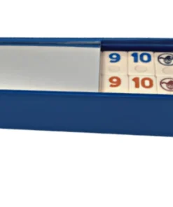 Luxe Dominoes RUMMY GAME BLUE METAL GAMES & GADGETS