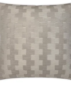 D.V. KAP Home / Canaan Company PILLOWS TREBBE PILLOW PUTTY | 22 X 22