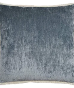 D.V. KAP Home / Canaan Company KINNEY PILLOW STEEL | 24 X 24 PILLOWS