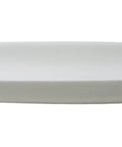 Nashi Home LUXE RESIN BOAT BOWL WHITE MEDIUM