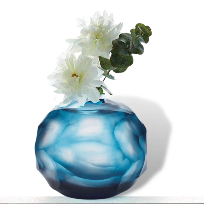Bungalow 5 PLANETA OCEAN BLUE VASE