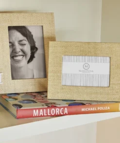 MARIPOSA FAUX GRASSCLOTH FRAME | SAND