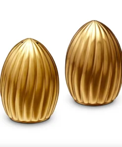 CARROUSEL JEWELS SALT & PEPPER GOLD | L'OBJET SERVING