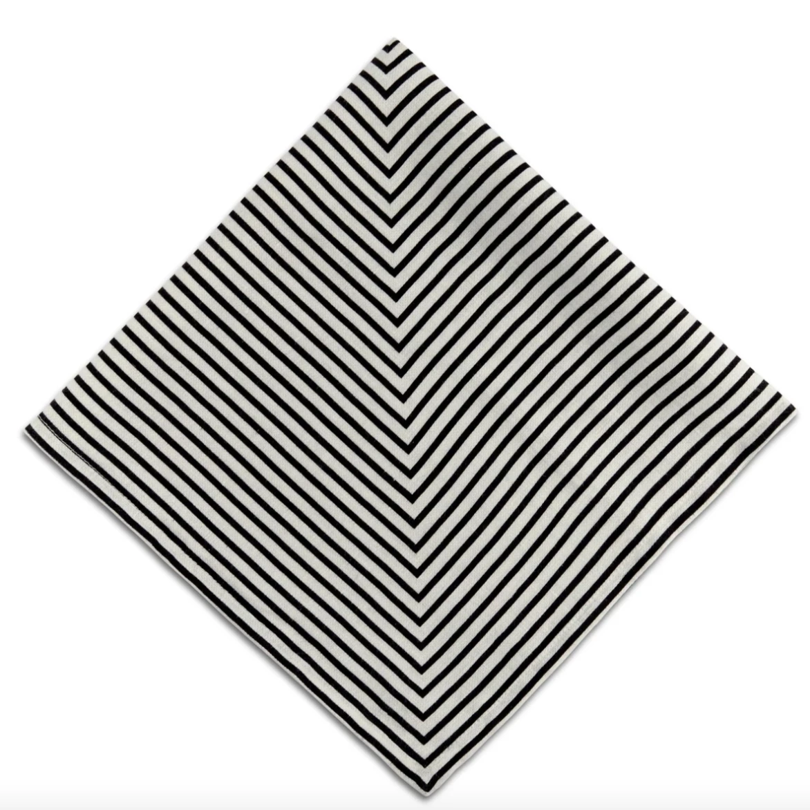 L'Objet CONCORDE NAPKIN SET BLACK | SET OF 4 THE TABLE