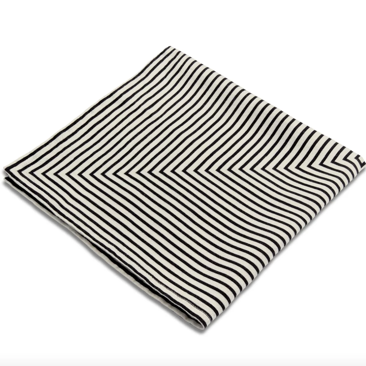 L'Objet CONCORDE NAPKIN SET BLACK | SET OF 4 THE TABLE