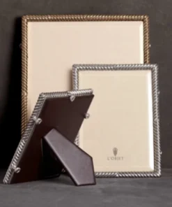 THE HOME DECO TWIST FRAME | PLATINUM | L'OBJET