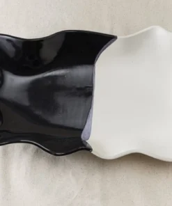 Style Union Home THE HOME WILLOW TRAY BLACK & WHITE