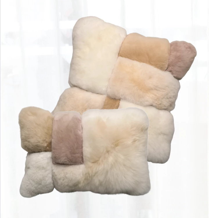 Intiearth ALPACA BLOCK PILLOW | 20 X 20