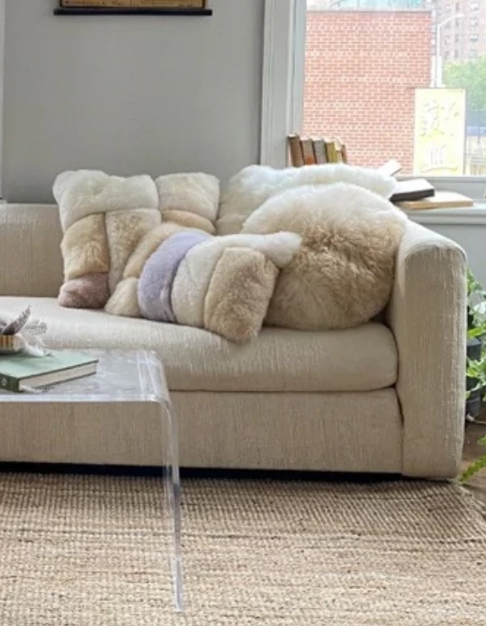 Intiearth ALPACA BLOCK PILLOW | 20 X 20