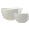 Nashi Home LUXE RESIN DEEP BOWL WHITE SERVING