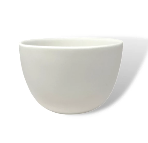 Nashi Home LUXE RESIN DEEP BOWL WHITE SERVING