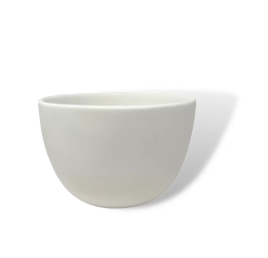Nashi Home LUXE RESIN DEEP BOWL WHITE SERVING