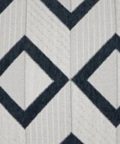 D.V. KAP Home / Canaan Company DOUBLE LINK PILLOW BLACK 22 X 22