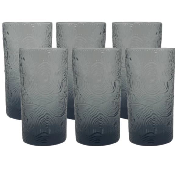 Blue Pheasant DRINKWARE ALYSE HIGHBALL GLASSES | SET OF 6