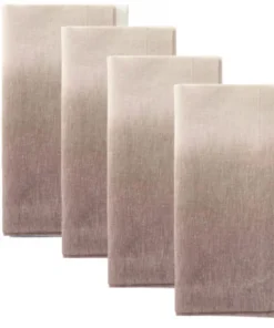 Bodrum OMBRE NAPKIN SET KHAKI THE TABLE