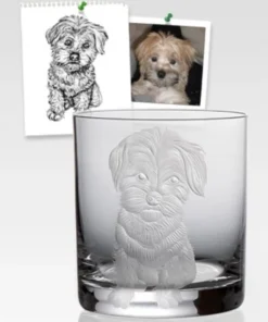 Artel DOG DOUBLE OLD FASHIONED SET | SMOKE DRINKWARE