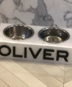 EYE CANDY PERSONALIZED ACRYLIC DOG BOWL | STANDARD & MINI SIZES