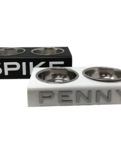 EYE CANDY PERSONALIZED ACRYLIC DOG BOWL | STANDARD & MINI SIZES