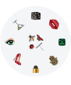 Nicolette Mayer Collection PRECISE EDGE PLACEMAT WHITE THE TABLE