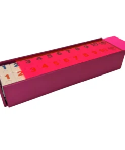 Luxe Dominoes GAMES & GADGETS RUMMY GAME PINK METAL | CH EXCLUSIVE